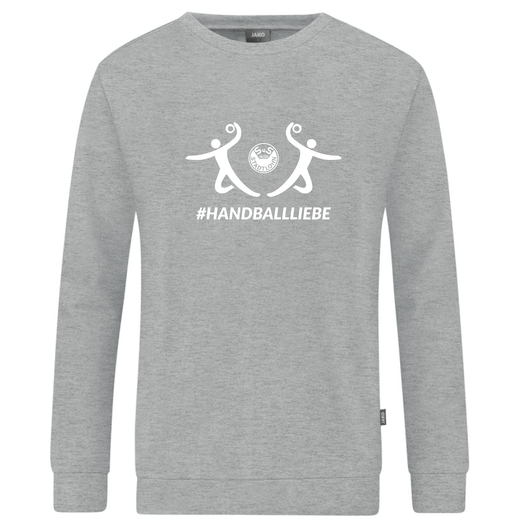 SuS Stadtlohn Handballliebe Unisex Sweatshirt Organic hellgrau