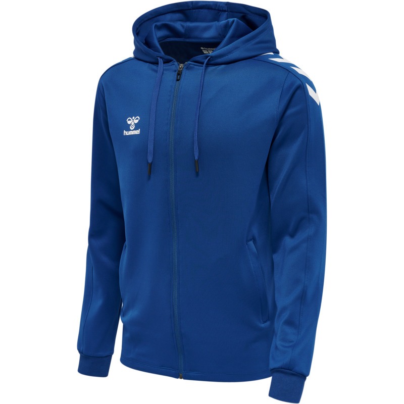 Hummel Hmlcore XK Poly Zip Hood Sweat true blue
