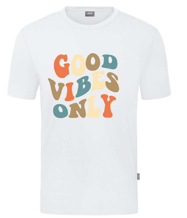 Karpaten T-Shirt Good Vibes weiß