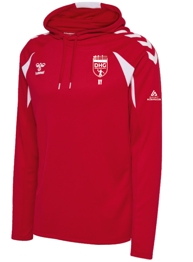 DHG Ammeloe Ellewick Core 2.0 Kapuzenhoodie rot