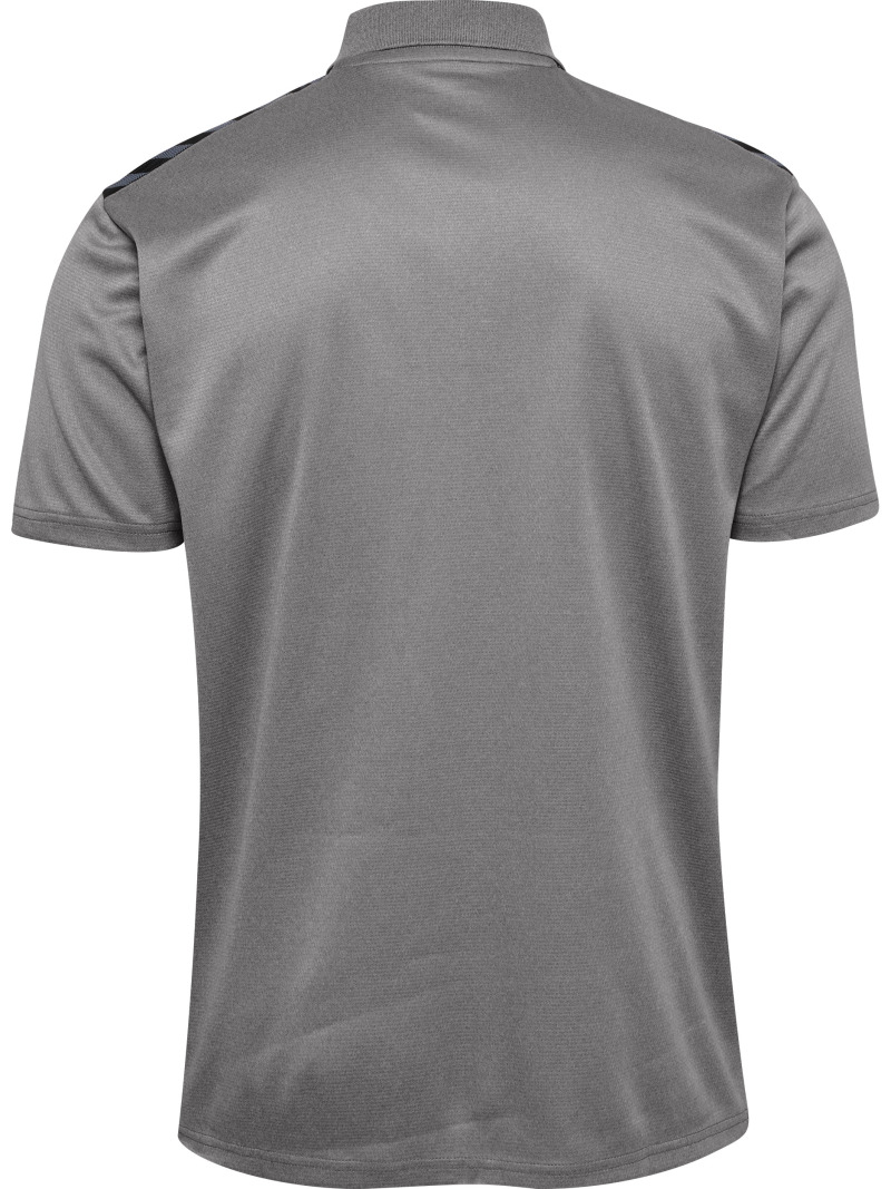 Hummel Hmlauthentic 24 PL Herren Poloshirt grau