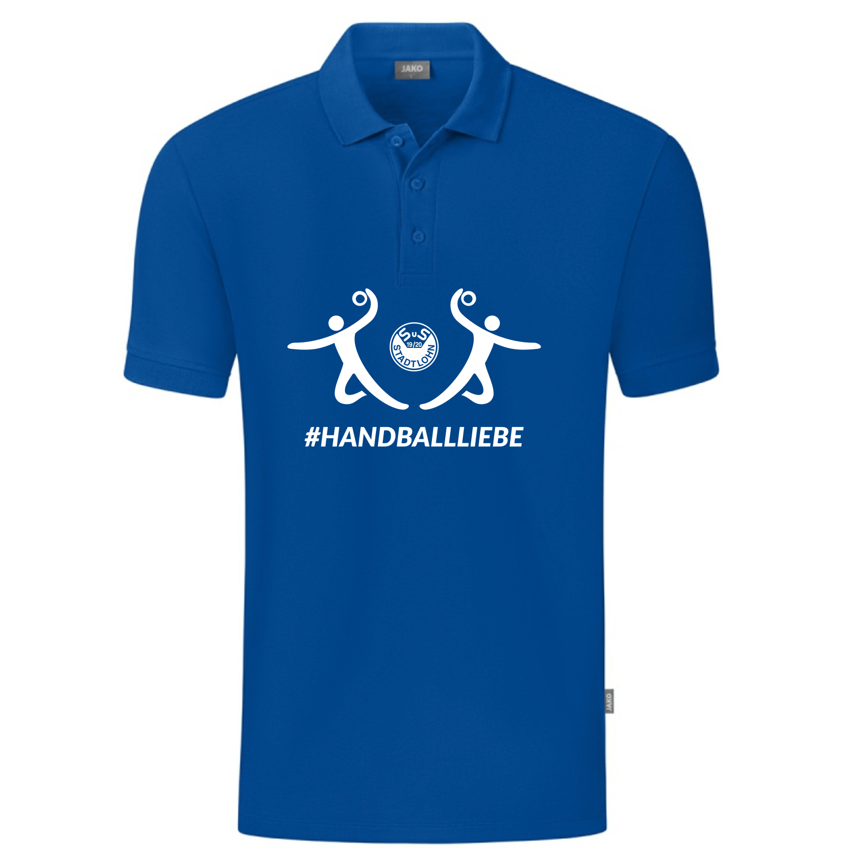 SuS Stadtlohn Handballliebe Polo-Shirt Organic royal
