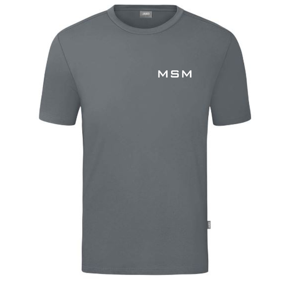 MSM T- Shirt Organic Stretch dunkelgrau