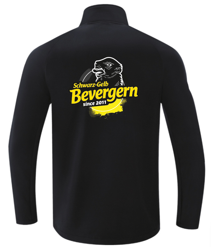 Schwarz Gelb Bevergern Jako Softshelljacke Premium schwarz