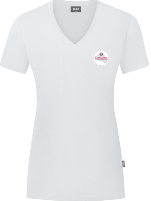 FC Bayern Fanclub Hohenholte T-Shirt Organic Damen weiß