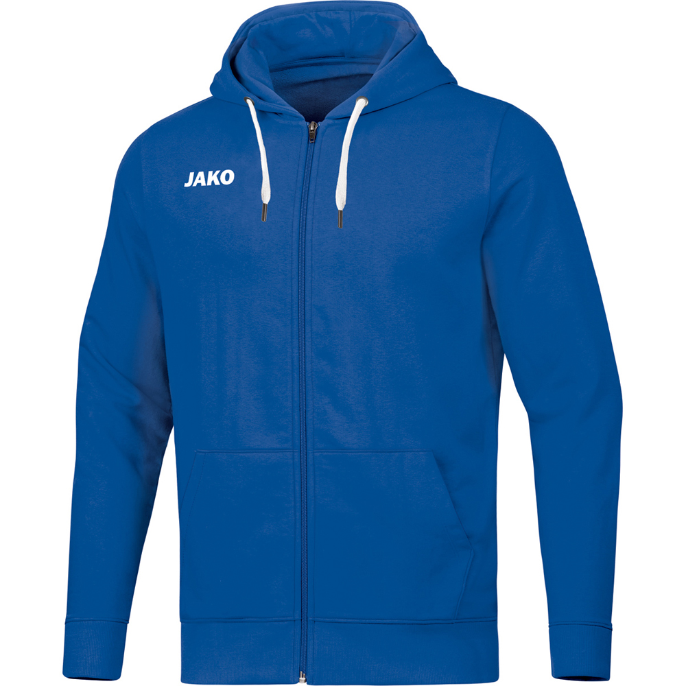 Jako Herren Kapuzenjacke Base blau