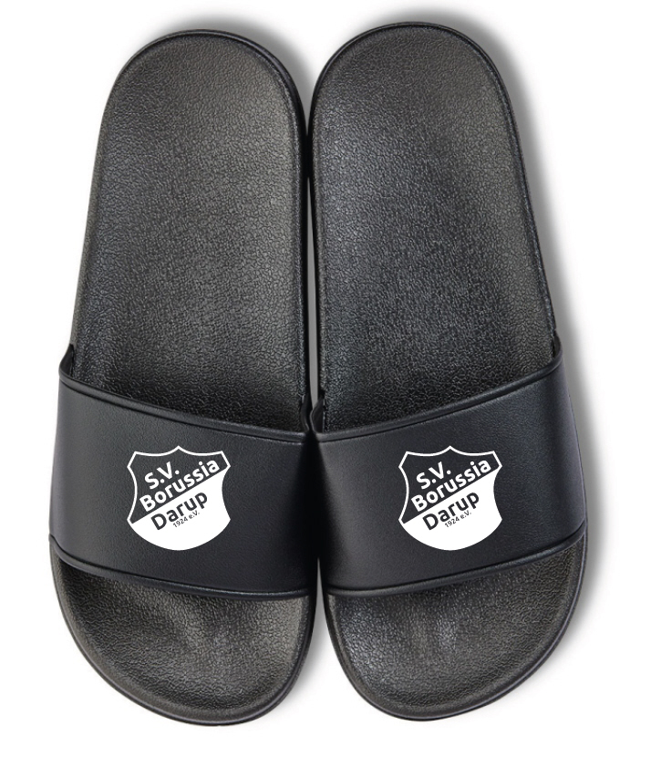 SV Borussia Darup Badelatsche schwarz schwarz