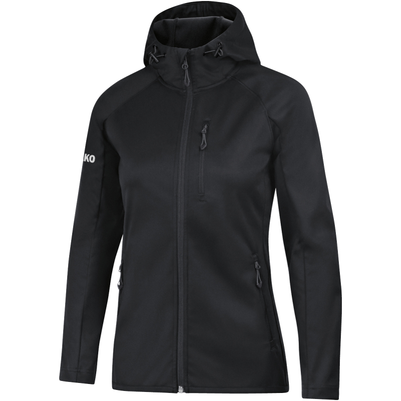 Jako Damen Softshelljacke Light schwarz