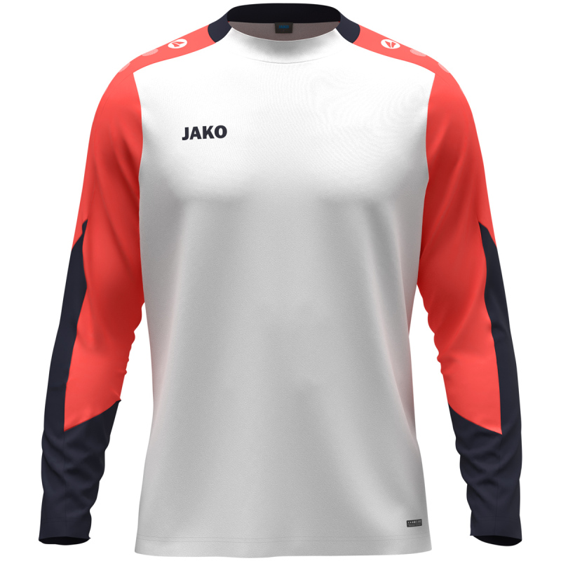 Jako Kinder Longsleeve Dynamic weiß-coral-marine