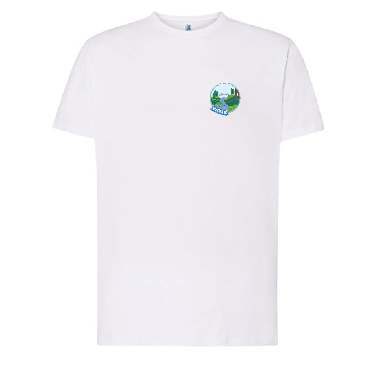Sekundarschule Vreden Herren Regular Premium T-Shirt Weiß Berkel Logo