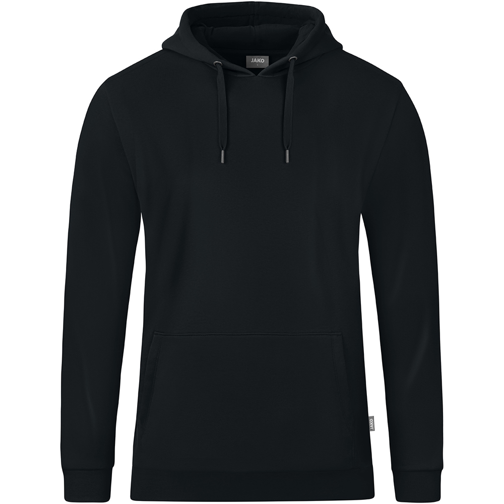 Jako Herren Kapuzensweat Organic schwarz