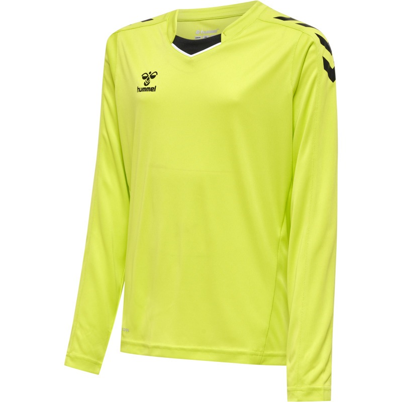Hummel Hmlcore XK Poly Jersey L/S Kids lime popsicle