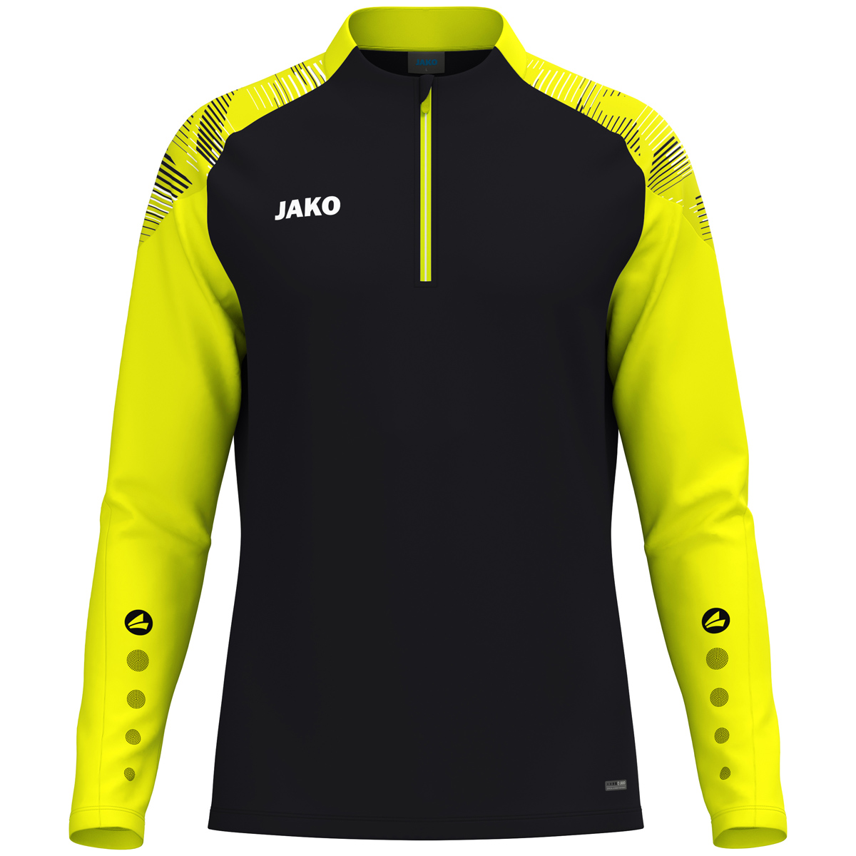 Jako Ziptop Sonic Kinder schwarz/neongelb