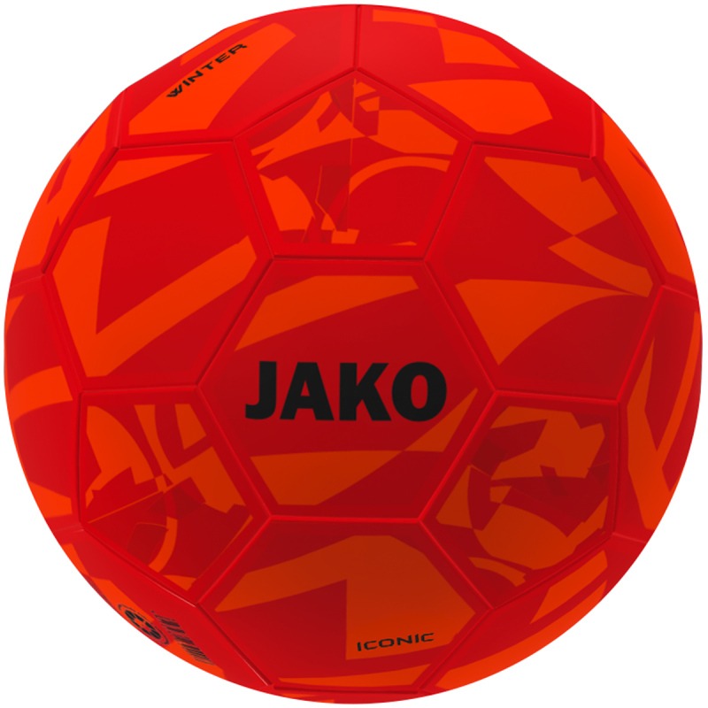 Jako Winterball Iconic orange-rot-schwarz