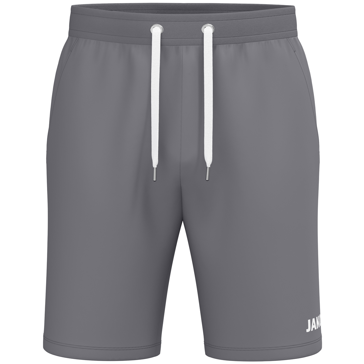 Jako Joggingshort One Cotton Kinder grau
