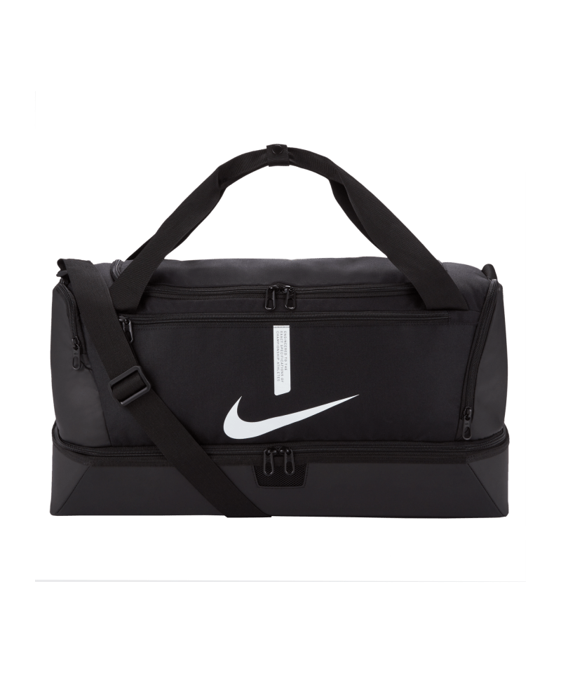 Nike Academy Team Hardcase Tasche Medium mit Bodenfach schwarz