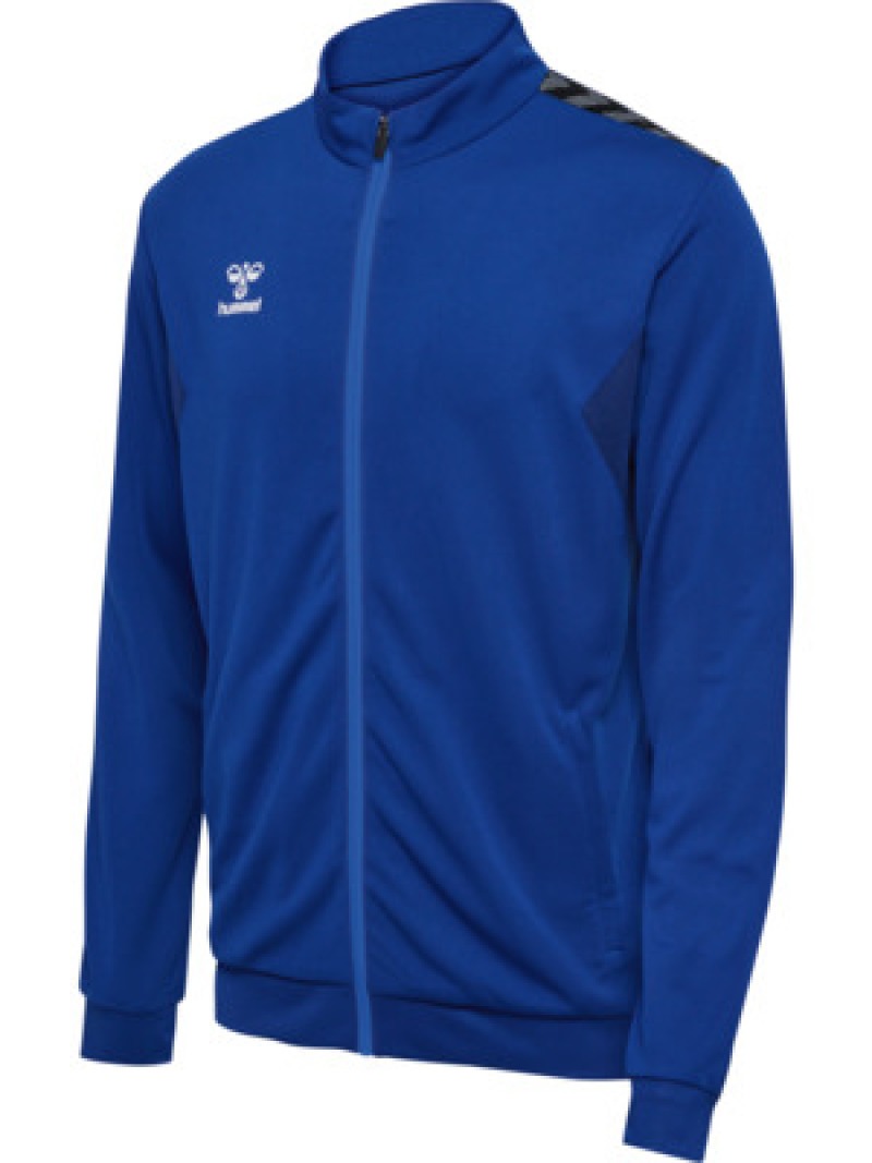 Hummel Hmlauthentic 24 PL Herren Reißverschlussjacke blau