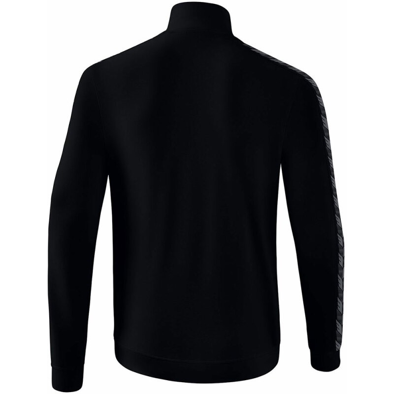 Erima Herren Trainingsjacke Essential Team schwarz-grau