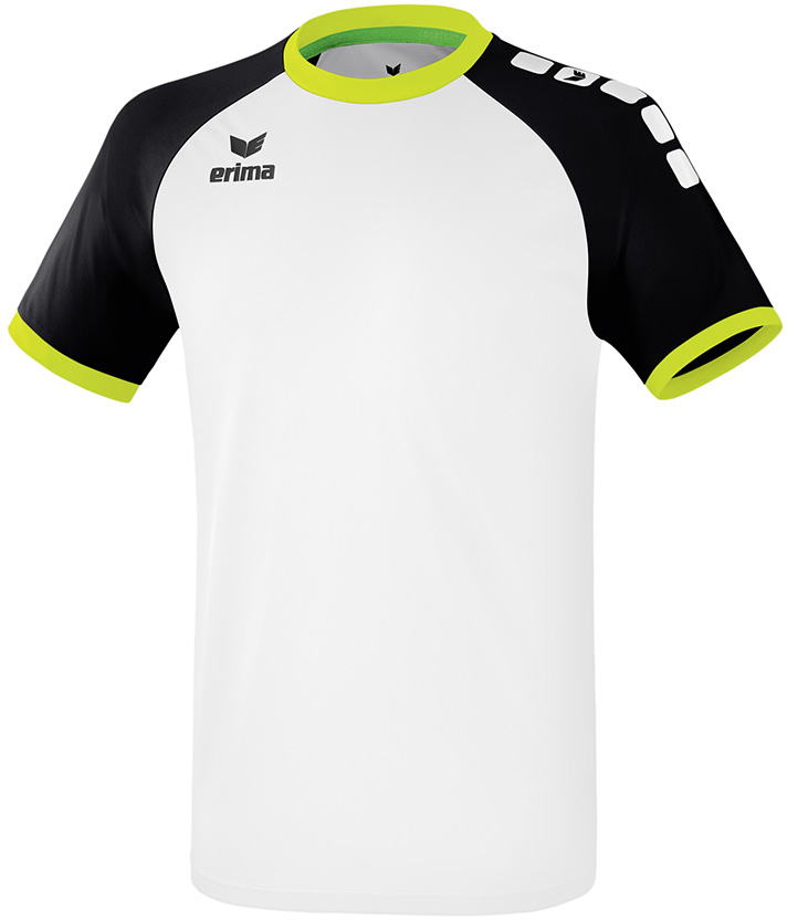 Erima Kinder Trikot Zenari 3.0 weiß-schwarz-lime pop