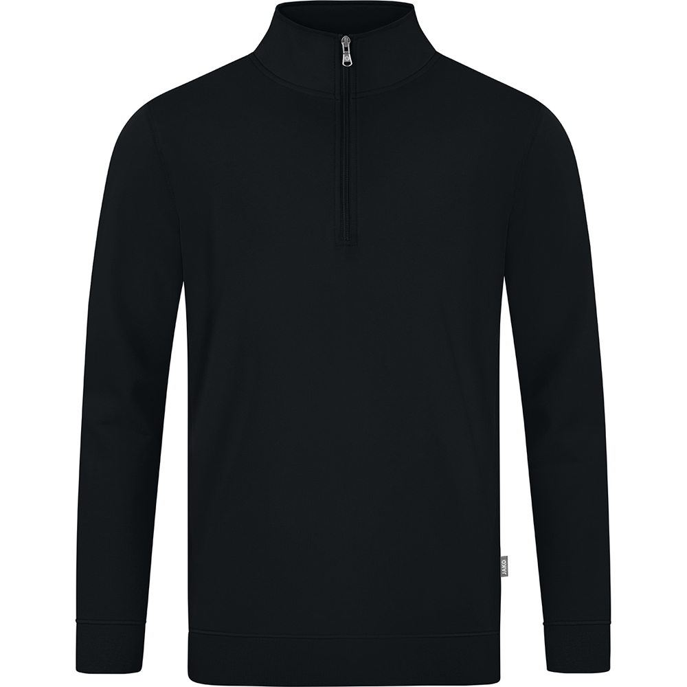 Jako Herren Ziptop Doubletex schwarz