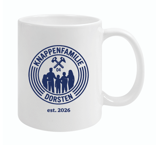 Knappenfamilie Dorsten Tasse