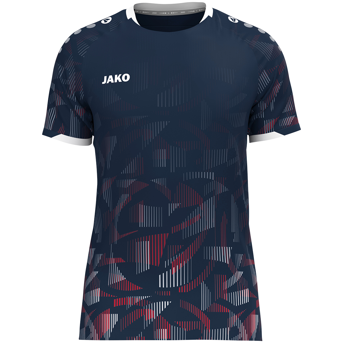 Jako Trikot Sonic KA Kinder marine/rot/weiß