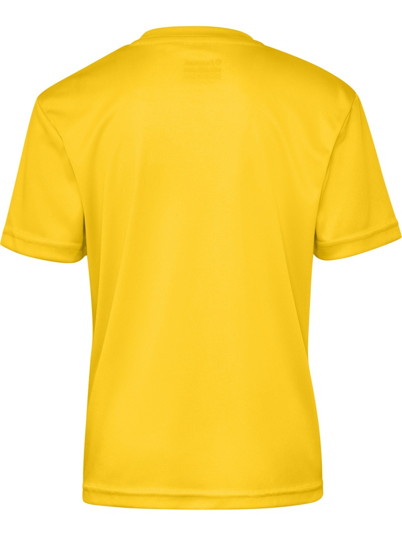 Hummel Hmllogo Jersey S/S Kids sports yellow