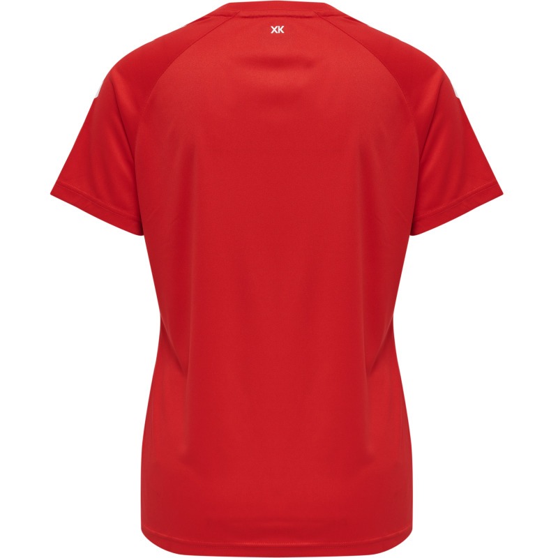 Hummel Hmlcore XK Core Poly Tee  S/S Woman true red