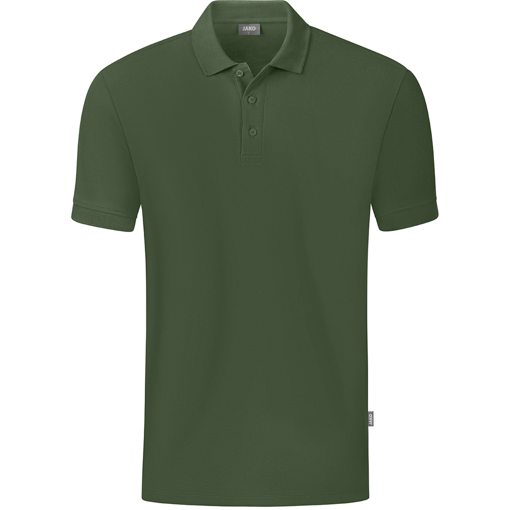 Jako Herren Polo Organic grün