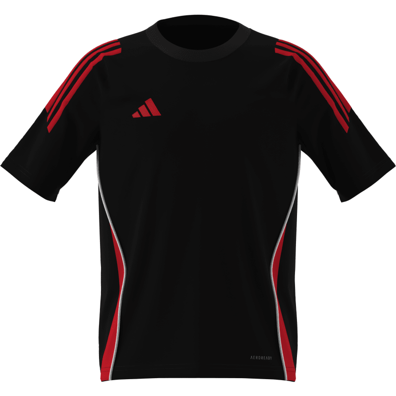Adidas Kinder Trikot Tiro 24 black-pure ruby