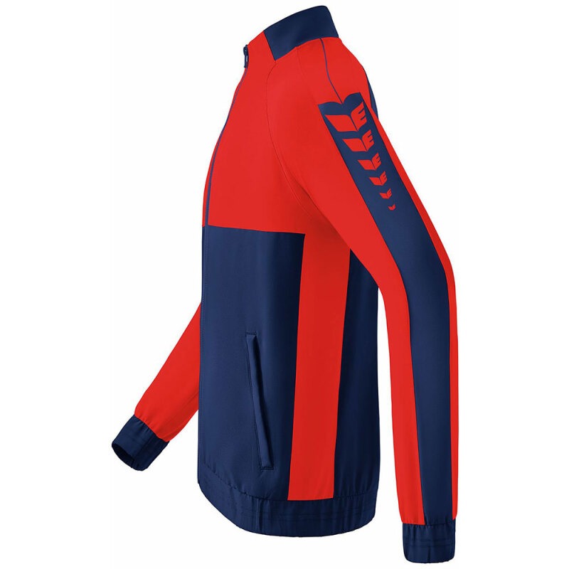 Erima Kinder Präsentationsjacke Six Wings blau-rot
