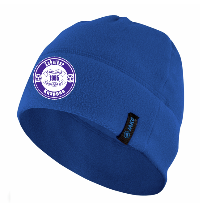 S04 Fanclub Knappen Coesfeld Fleecemütze schwarz