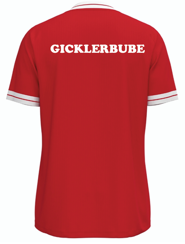 Meenzer Gickler Bube Jako Trikot rot-weiß