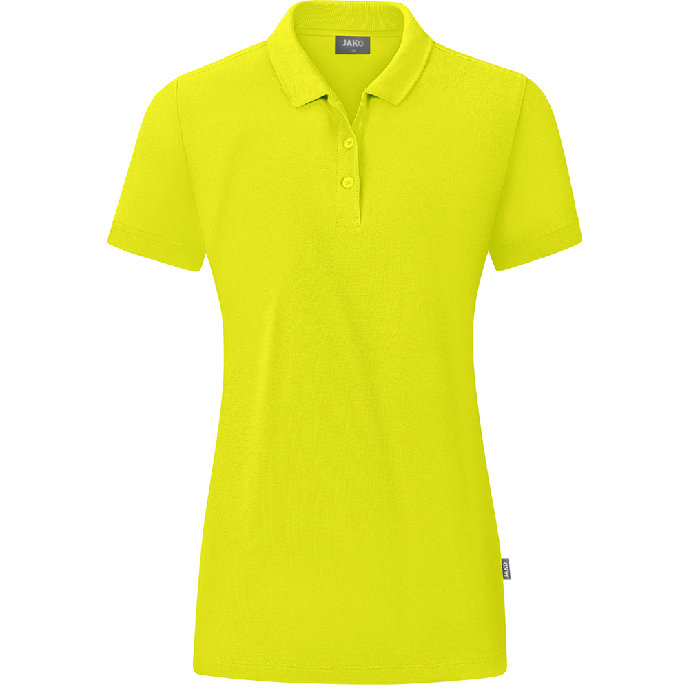 Jako Damen Polo Organic grün