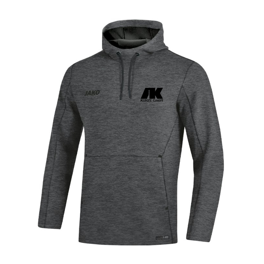 Kurze GmbH Kapuzensweat Premium Basics anthrazit