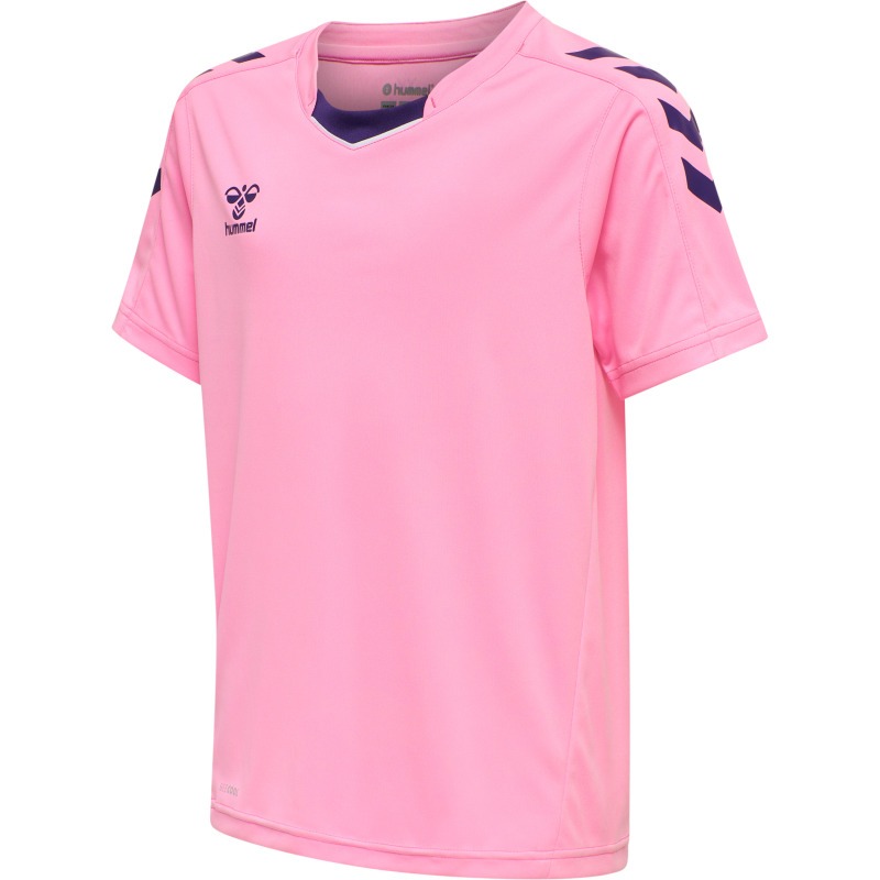 Hummel Hmlcore XK Poly Jersey S/S Kids cotton candy