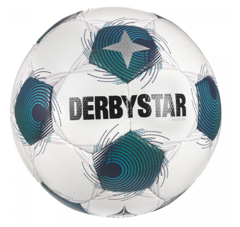 Derbystar Ballpaket 10x Spielball Apus APS v26 weiß/grün | Größe 5