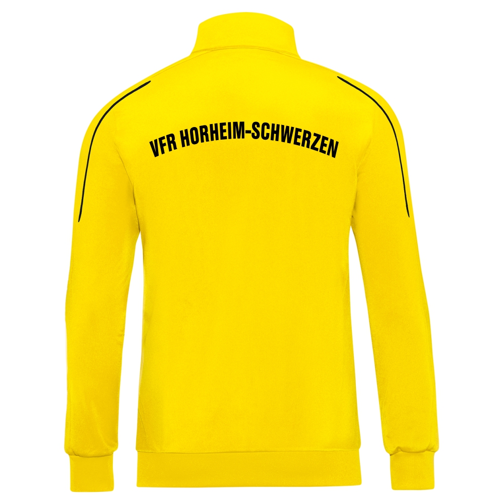 Horheim-Schwerzen Polyesterjacke Classico gelb-schwarz