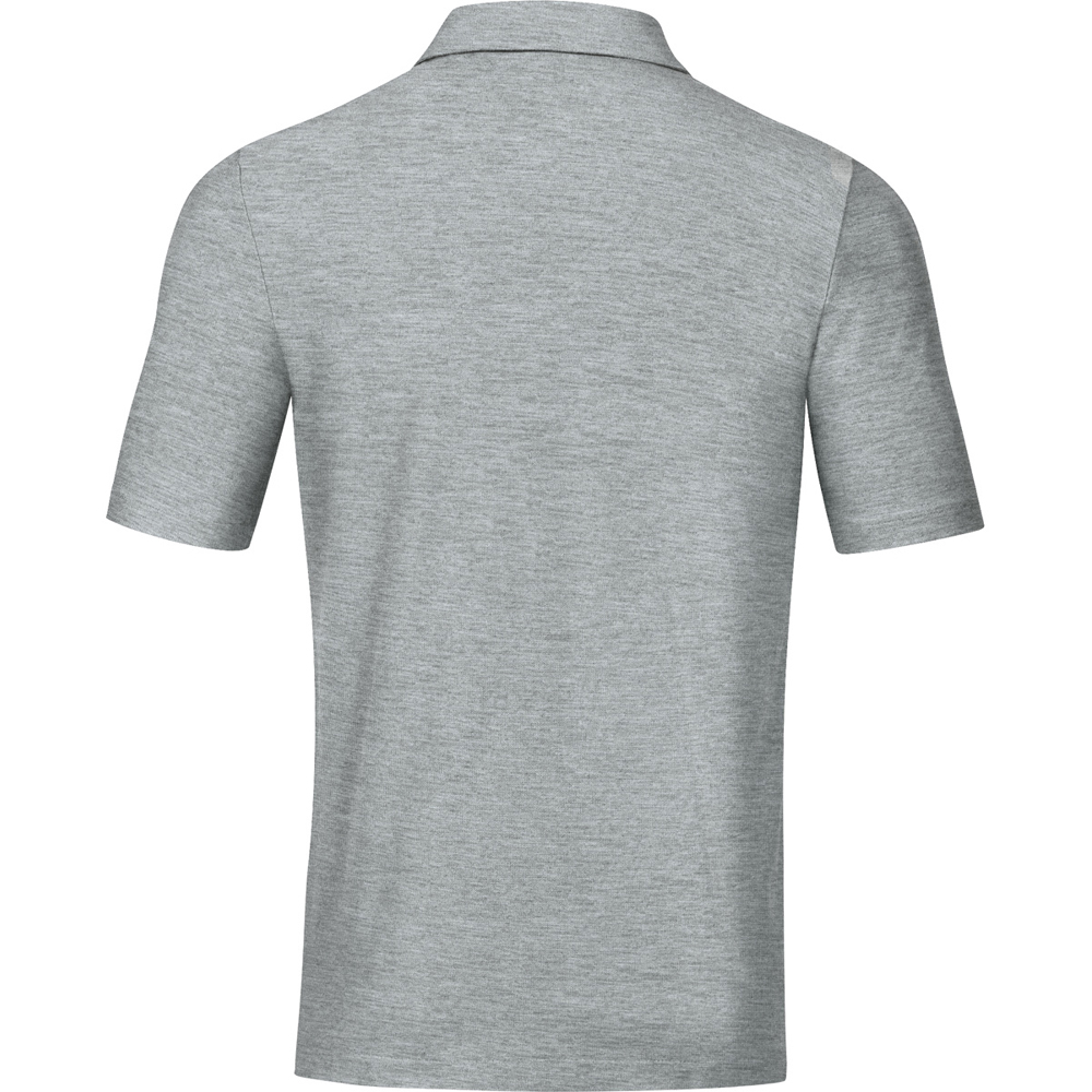 Jako Herren Polo Base grau