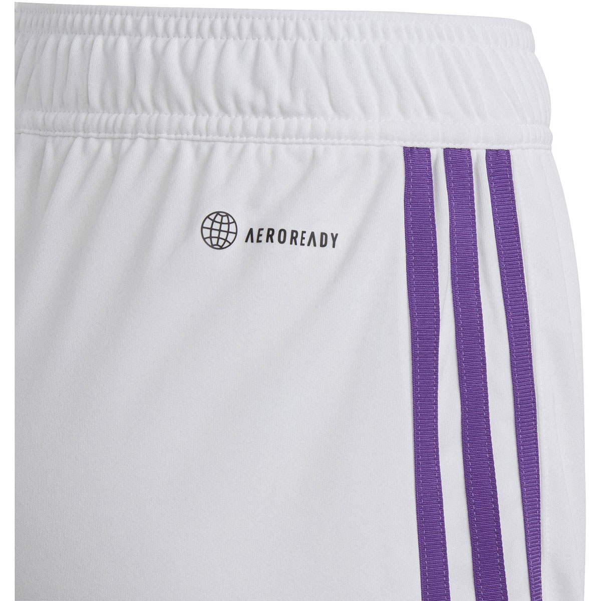 Adidas Kinder Shorts Tiro 23 weiß-lila