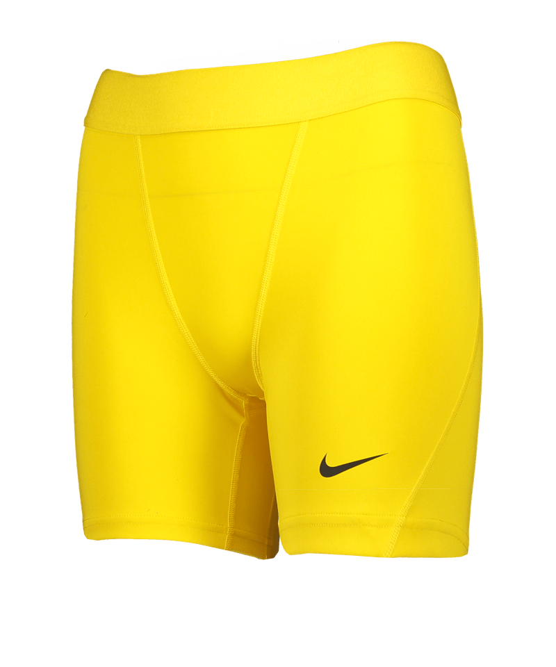 Nike Pro Strike Shorts Damen yellow black F719