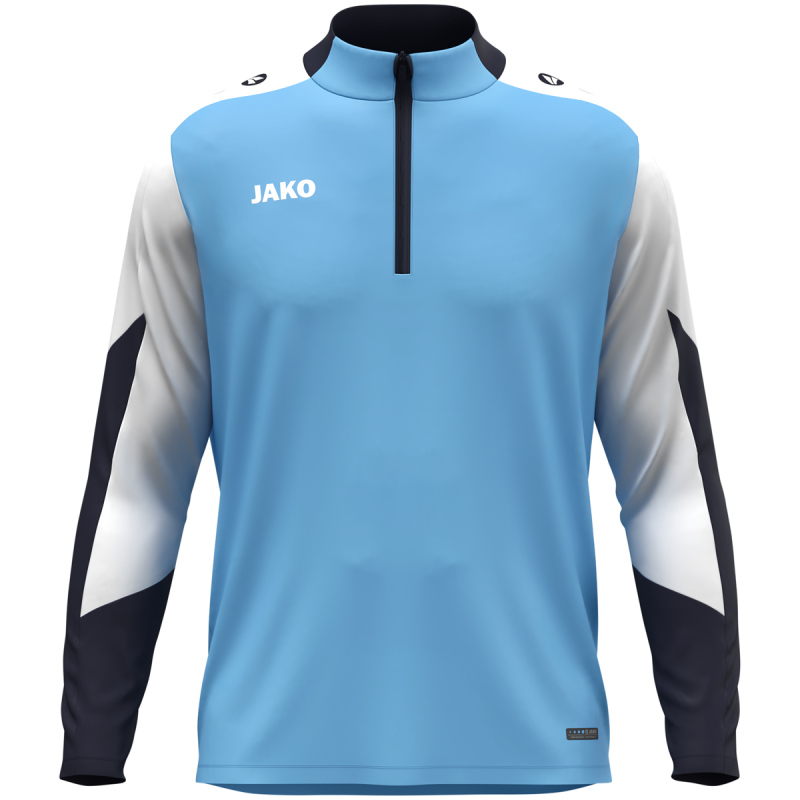 Jako Kinder Ziptop Dynamic skyblue-weiß-marine