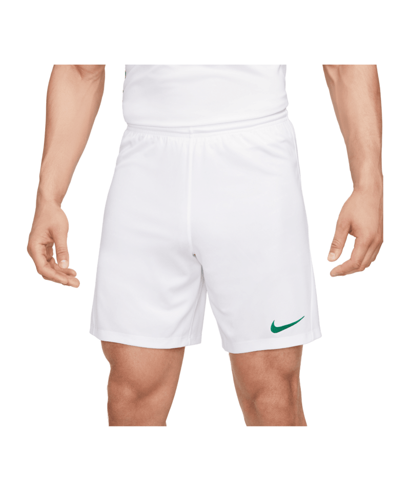Nike Park III Shorts Kinder white green F102