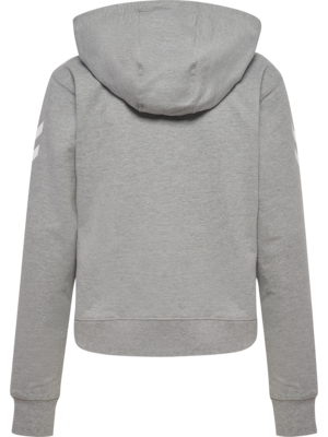 Hummel hmlGO 2.0 Chevron Kapuzenjacke Damen grey melange