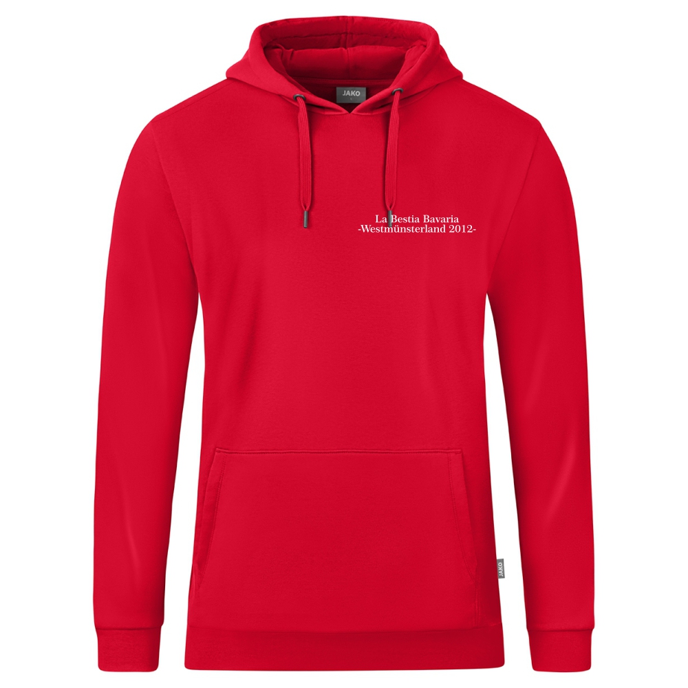 La Bestia Bavaria Kapuzensweat rot