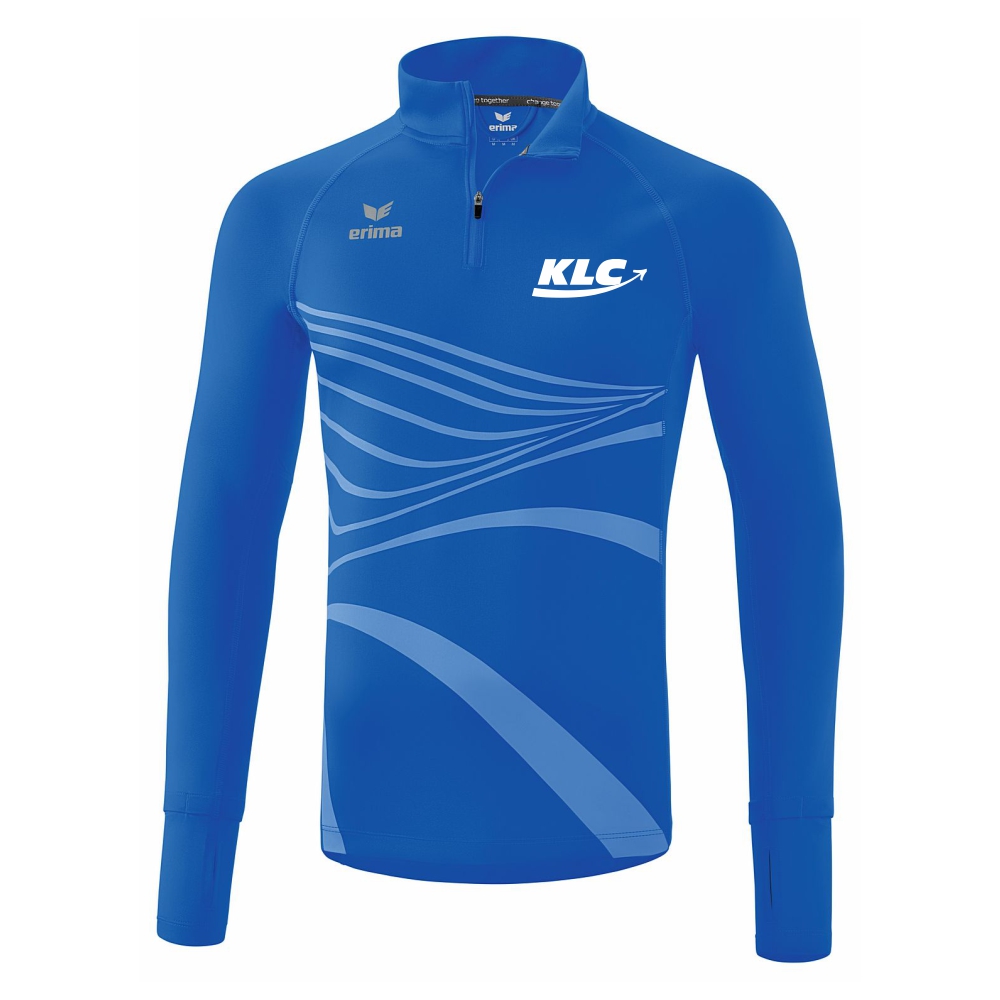 Korschenbroicher Leichtathletik Club Racing Longsleeve blau