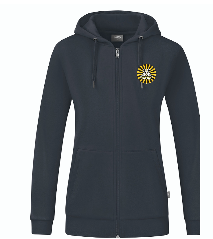Werse Lippe Crew Kapuzenjacke Organic Damen grau
