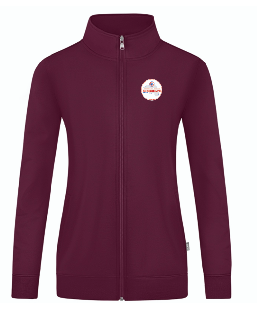 FC Bayern Fanclub Hohenholte Sweatjacke Doubletex maroon