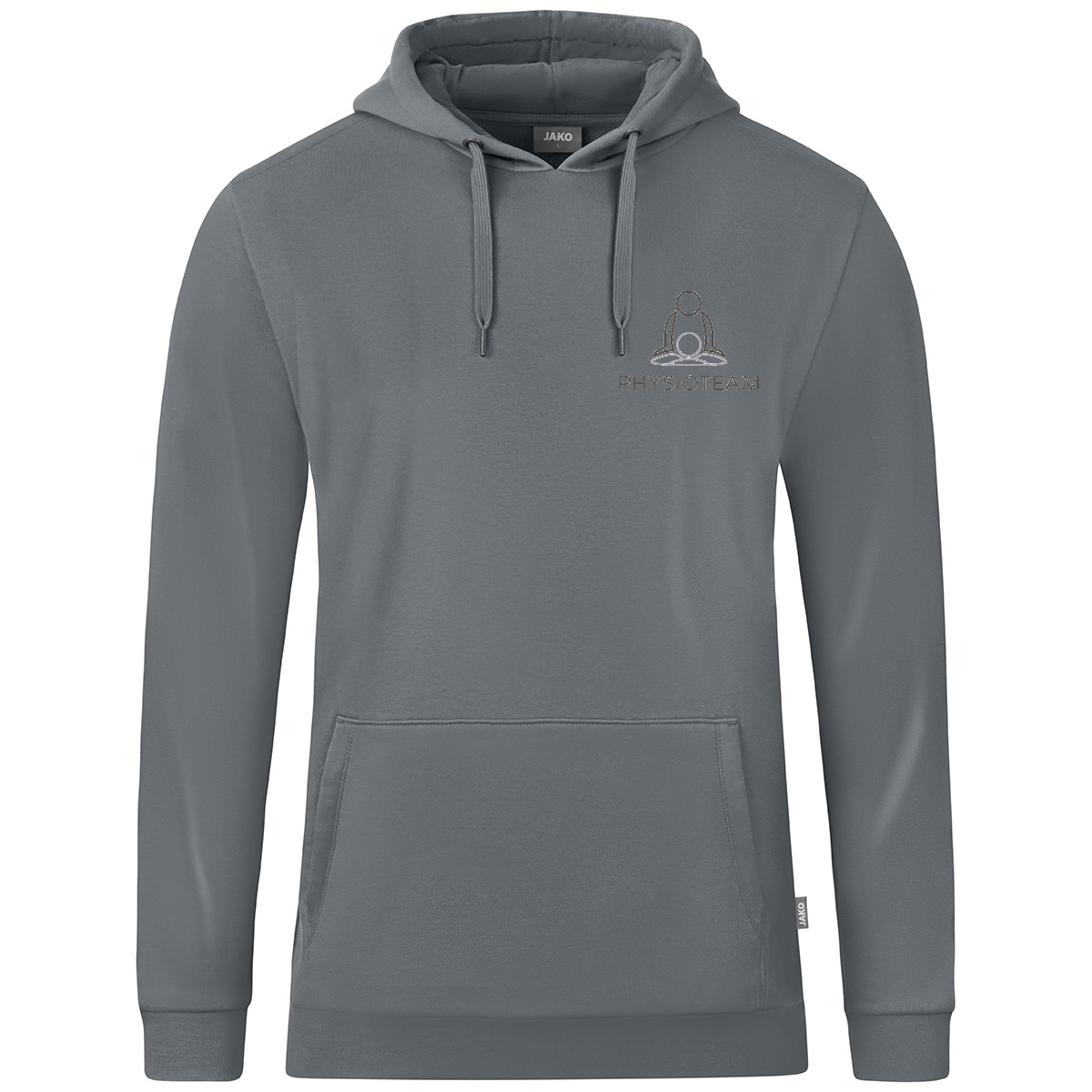 Workwear Physio Jako Kapuzensweat Organic grau
