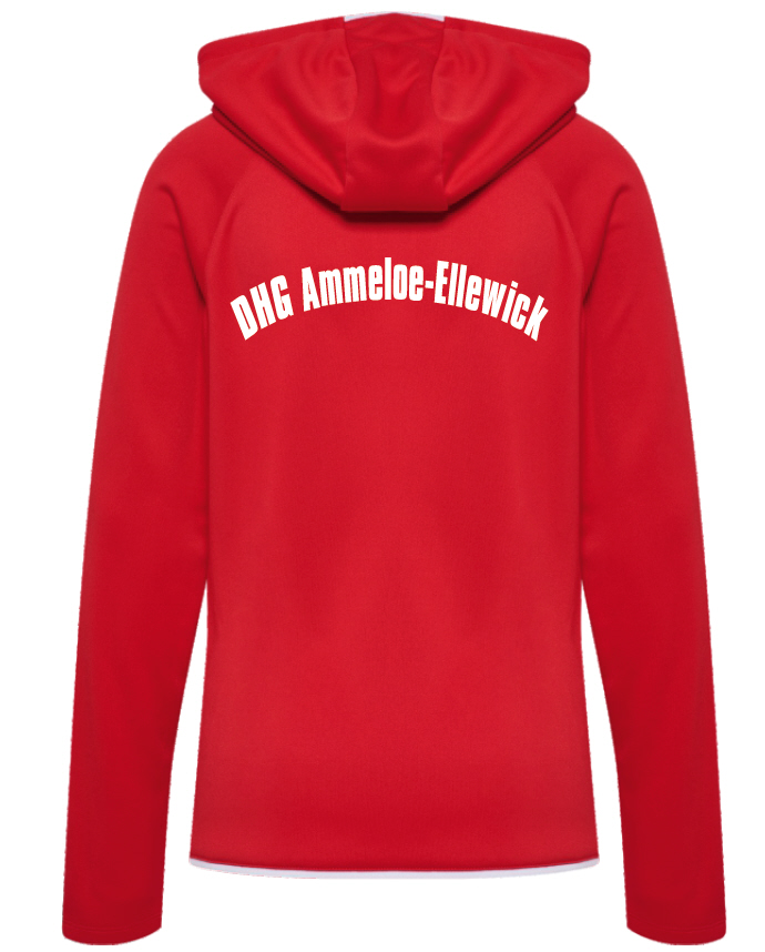 DHG Ammeloe Ellewick Core 2.0 Kapuzenjacke rot Damen
